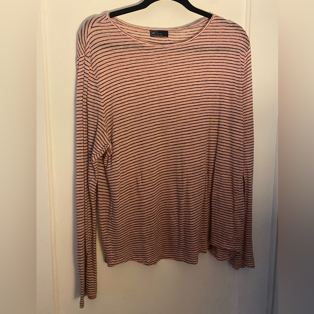 Gap Striped Long Sleeve Top